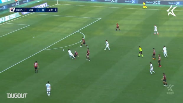FC Seoul 1-2 Pohang Steelers: Song Min-kyu scores on return